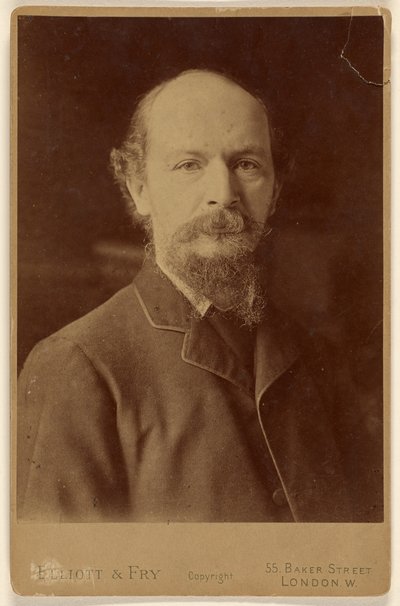 Algernon Charles Swinburne (1837 - 1909) by Elliott and Fry