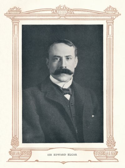 Sir Edward Elgar by Elliott and Fry