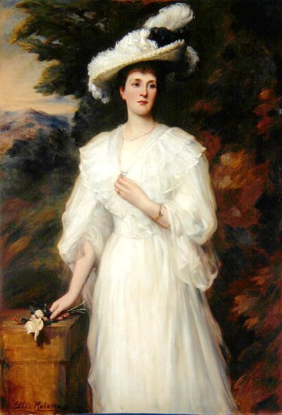 Portrait of Edith, Lady Cunard by Ellis William Roberts