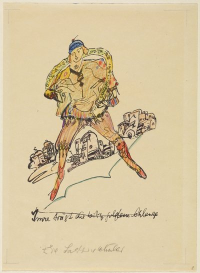 Imre Carries the Holy Golden Snake by Else Lasker Schüler