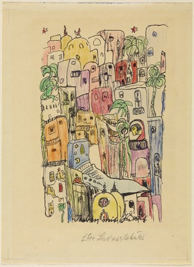 Thebes with Jussuf by Else Lasker Schüler