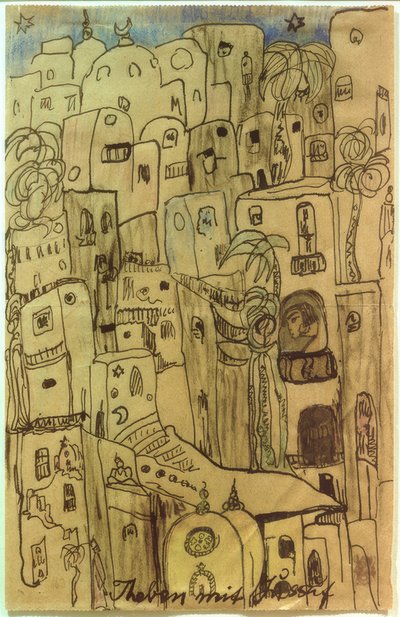 Thebes with Jussuf by Else Lasker Schüler