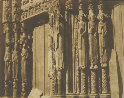 Chartres Cathedral, 1850-52 by Em. Pec