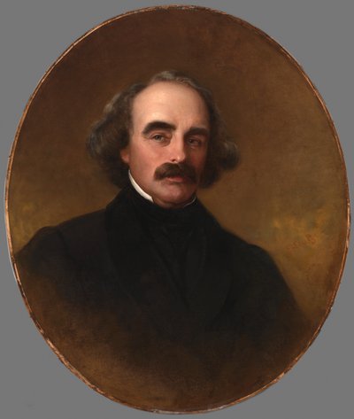Nathaniel Hawthorne by Emanuel Gottlieb Leutze