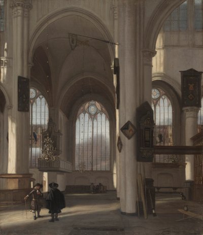 Interior of a Church by Emanuel de Witte