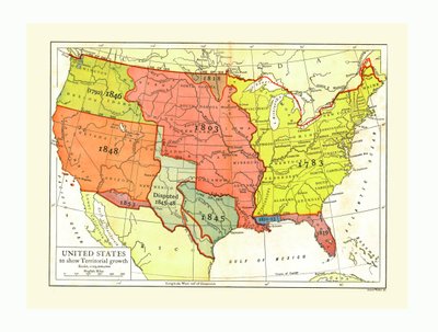 Growth Map of United States by Emery Walker