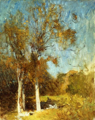 Autumn Trees by Emil Carlsen