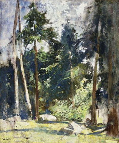 Tall Pines by Emil Carlsen