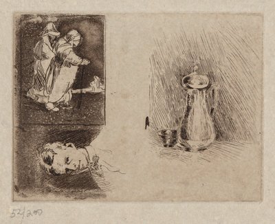 Three Studies by Emil Carlsen