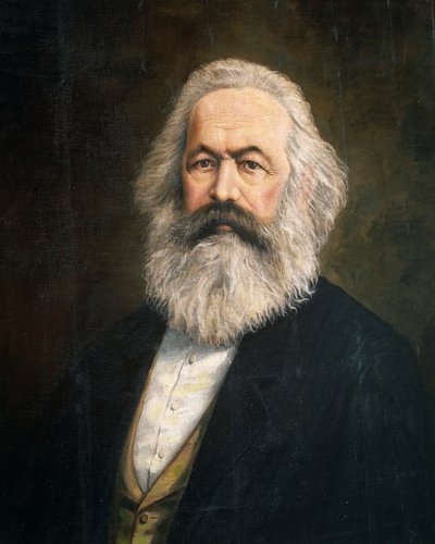 Portrait of Karl Marx by Emil Dreyer