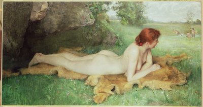 The Naiad by Emil Gustav Adolf Glockner