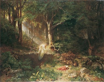 Birth of the Forest Maiden by Emil Jakob Schindler