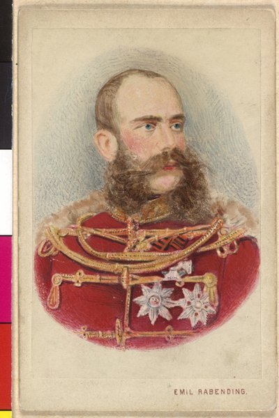 Emperor of Austria Franz Joseph I by Emil Rabending