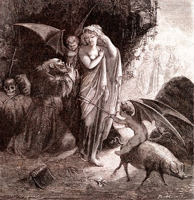 A Holy Man by Emile Antoine Bayard