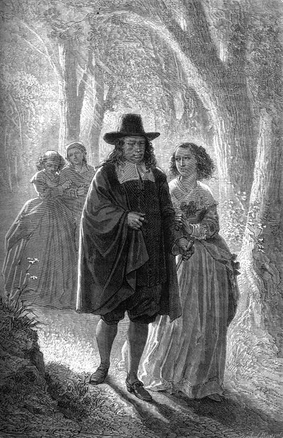 John Milton by Emile Antoine Bayard