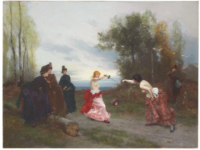 The Duel by Emile Antoine Bayard