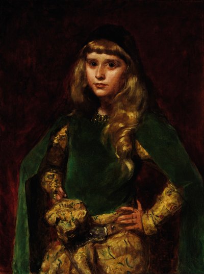 Natalie at Ten by Emile Auguste Carolus Duran