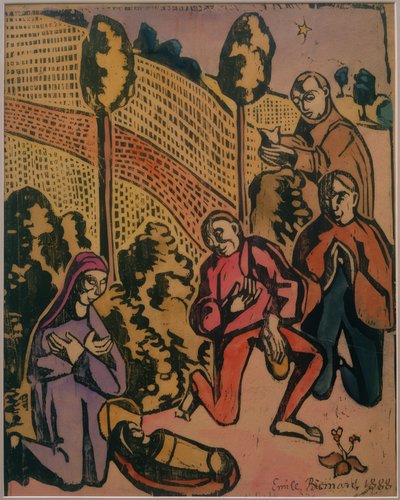 Adoration of the Shepherds by Emile Bernard