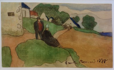 Breton Village by Emile Bernard