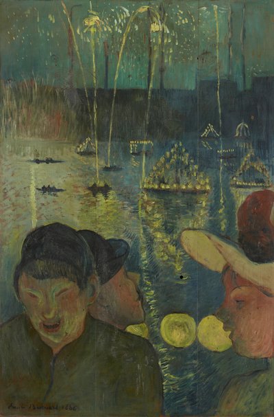 Night Festival by Emile Bernard