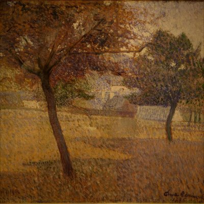 Orchard in Pont-Aven by Emile Bernard