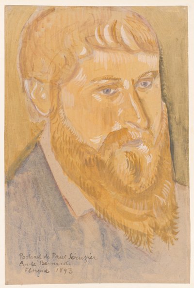 Portrait of Paul Sérusier by Emile Bernard