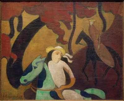 Riders on Robinson Island by Emile Bernard