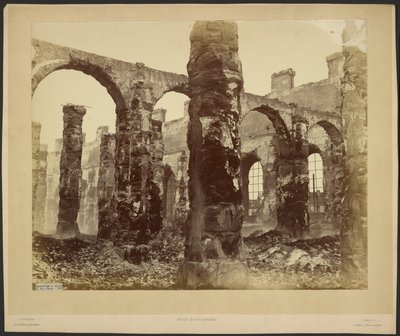 Ruins of Building by Emile Bondonneau