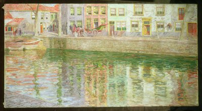 Across the Canal by Emile Claus
