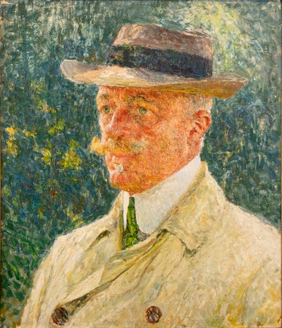 Portrait of Cyriel Buysse by Emile Claus