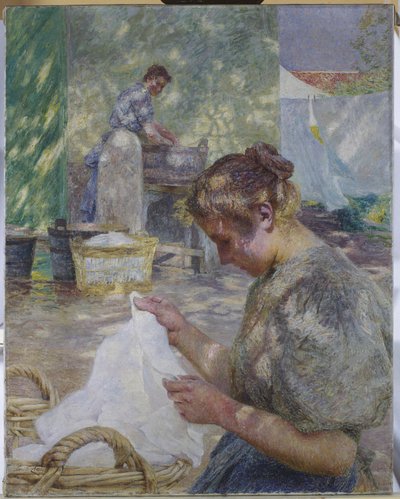 Sunny Day by Emile Claus