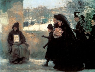 All Saints Day by Emile Friant