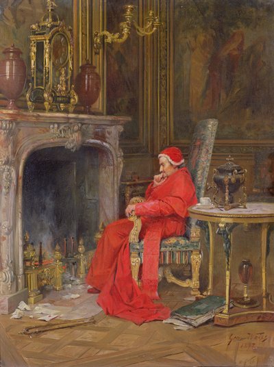 The Auto-da-fé by Emile Georges Weiss