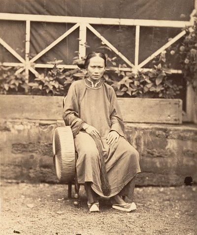 Annamite Woman, Saigon, Cochinchina by Emile Gsell