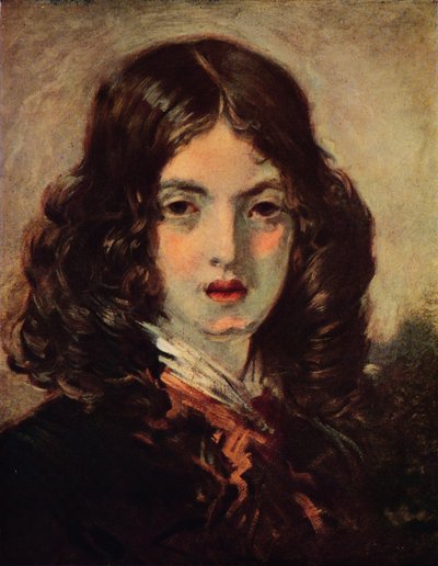 Petite Mendiante Rousse by Emile Isidore Deroy