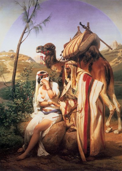 Judah and Tamar by Emile Jean Horace Vernet