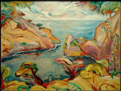 The Cove of Mugel at La Ciotat by Emile Othon Friesz