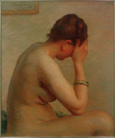 Leaning Nude by Emile Schuffenecker