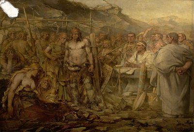 The Adriatics Passing under the Yoke by Emile Verbrugge
