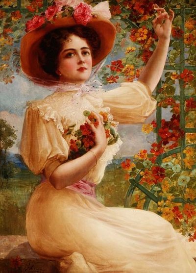 A Summer Beauty by Emile Vernon