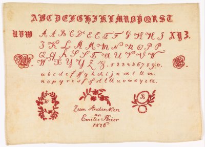 Sampler by Emilie Beier