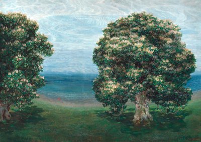 Blooming Chestnuts by Emilie Mediz Pelikan