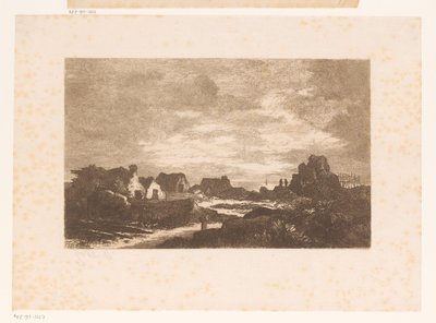 View of Chaussy near Grandville by Emilie Rolin Jacquemijns
