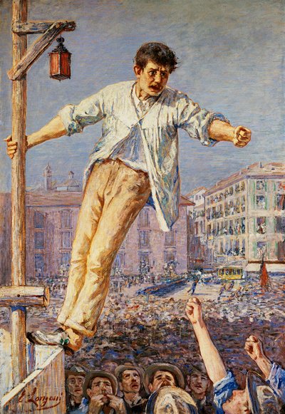 Strike Spokesperson by Emilio Longoni