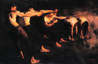 The Gas Workers by Emilio Rizzi