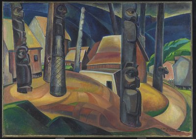 Kispiax Village by Emily Carr
