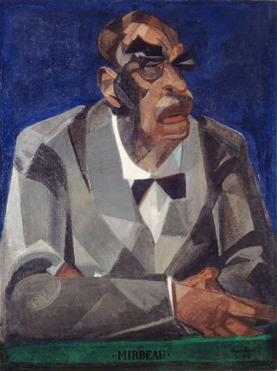 Octave Mirbeau, 1919 by Emmanuel Gondouin