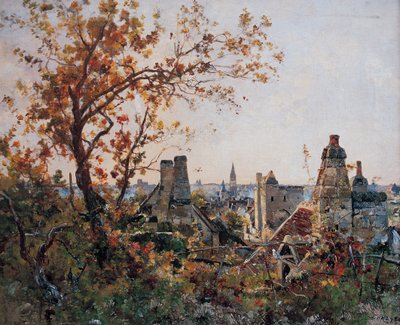 Beaulieu-lès-Loches (October 1886) by Emmanuel Lansyer