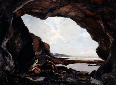 Grotto of Ris, Douarnenez, 1876 by Emmanuel Lansyer