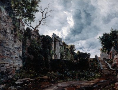 Main Gate of Chateau de Clisson by Emmanuel Lansyer